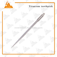 Wholesale Fashion Appearance Best Grade Eco-friendly Titanium Toothpick